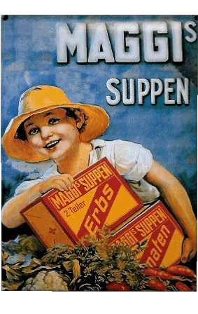 Maggi Affiches Rétro - Marques Humour - Fun 