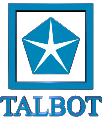 1962 - 1977-1962 - 1977 Logo Talbot Coches - Viejo Transporte 