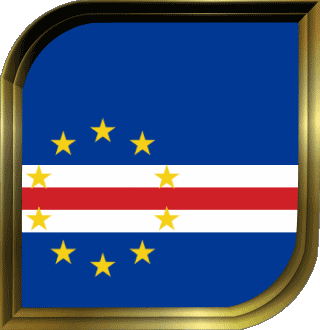 Plaza Cabo Verde África Banderas 