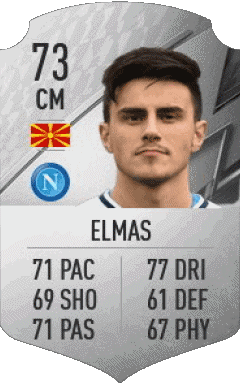 Eljif Elmas Macedonia F I F A - Jugadores  cartas Vídeo Juegos Multimedia 