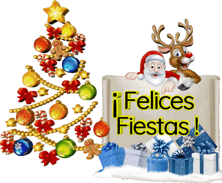 Serie 20 Felices Fiestas Spagnolo Messagi 