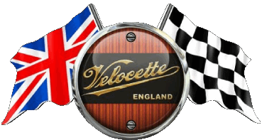 Logo Velocette MOTOCICLI Trasporto 