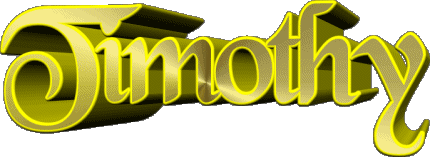 Timothy T MASCULIN - UK - USA Prénoms 