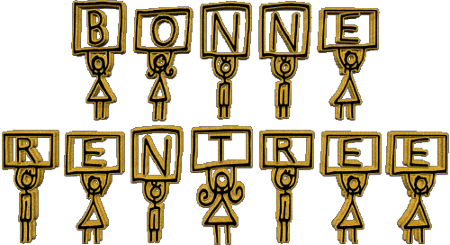 10 Fond Transparent Bonne Rentrée Français Messages 