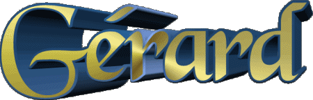 Gérard G MASCULIN - France Prénoms 