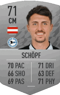 Alessandro Schöpf Österreich F I F A - Karten Spieler Videospiele Multimedia 