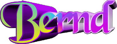 Bernd B MASCULINE - German First Names 