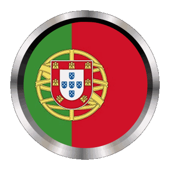 Round - Rings Portugal Europe Flags 