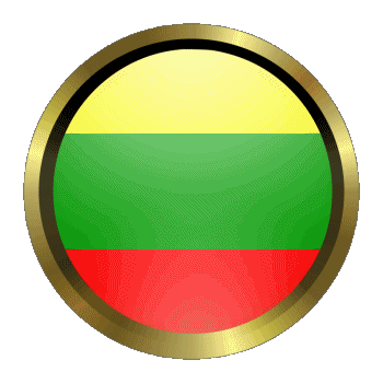 Round - Rings Lithuania Europe Flags 