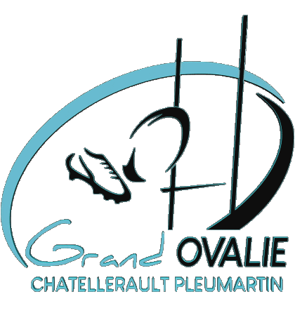 OGCP - Ovalie Grand Châtellerault Pleumartin Dept 86 Rugby Club Francia Logo Sportivo 