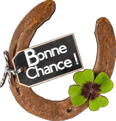 02 Transparent Background Bonne Chance French Messages 