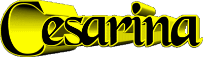 Cesarina C WEIBLICH - Italien Vorname 