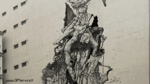 Series 01 Street Art Graffiti Umorismo -  Fun 