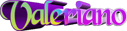 Valeriano V MASCULINO - Italia Nombre 