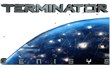 Logo Genisys Terminator Películas Internacional Multimedia 