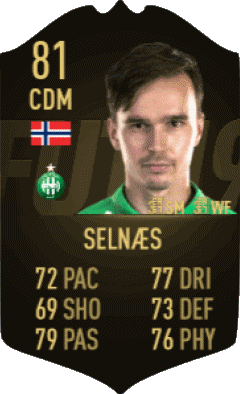 Ole Kristian Selnæs Noruega F I F A - Jugadores  cartas Vídeo Juegos Multimedia 