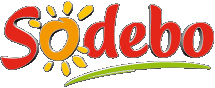Logo-Logo Sodebo Pizza Comida 
