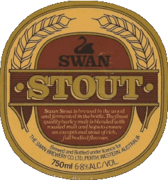 Swan Beer Australia Cervezas Bebidas 