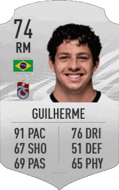 Guilherme Costa Marques Brésil F I F A - Joueurs Cartes Jeux Vidéo Multi Média 