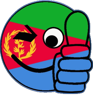 Smiley - OK Eritrea Africa Flags 
