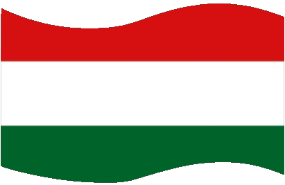 Rettangolo Ungheria Europa Bandiere 