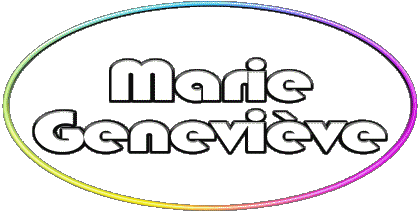 Marie Geneviève M Composed FEMININE - France First Names 