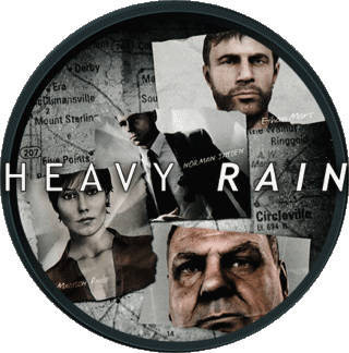 Icônes Heavy Rain Jeux Vidéo Multi Média 