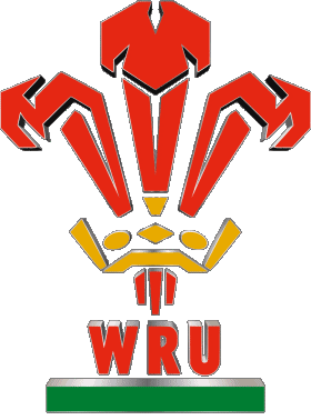Logo-Logo Pays de Galles Europe Rugby Equipes Nationales - Ligues - Fédération Sports 