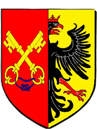 Blasone-Blasone MOUTIERS 73 Dipartimenti - Città Francia Bandiere 