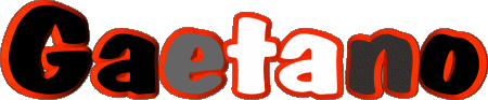 Gaetano G MASCHIO -  Italia Nome 