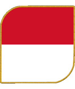 Carré Monaco Europe Drapeaux 