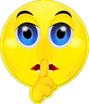 Chut - Silence Emoticônes Messages 