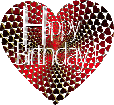 005 Heart Happy Birthday English Messages 