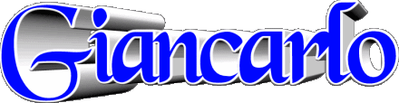Giancarlo G MANN - Italien Vorname 