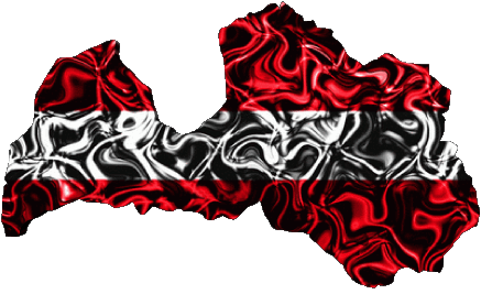 Carte Lettonie Europe Drapeaux 