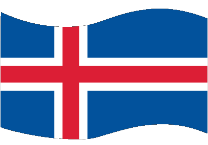 Rectangle Iceland Europe Flags 