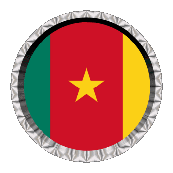 Rotondo - Anelli Camerun Africa Bandiere 