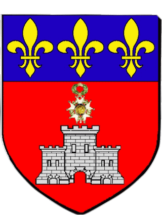 Blason-Blason TOURNUS 71 Départements - Villes France Drapeaux 