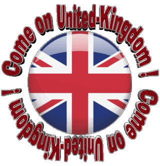 Map - Flag Come on United-Kingdom English Messages 