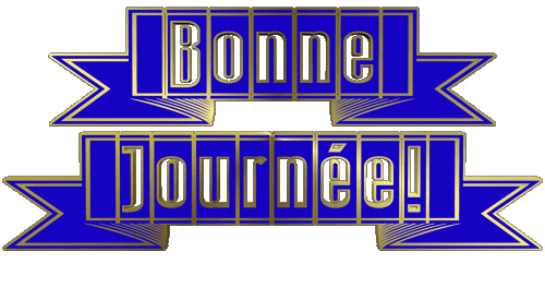 02 Bonne Journée Francese Messagi 