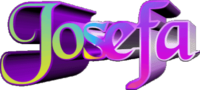 Josefa J FEMININ - Espagne Prénoms 