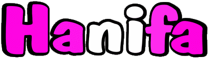 Hanifa H FEMMINILE - Maghreb Musulmano Nome 