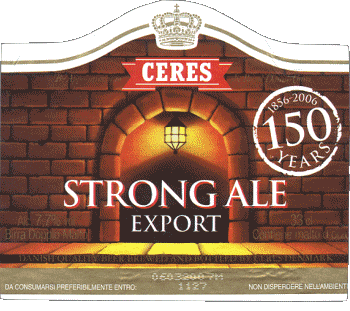 Ceres Dänemark Bier Getränke 