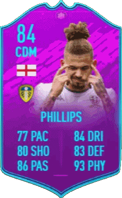 Kalvin Phillips Angleterre F I F A - Joueurs Cartes Jeux Vidéo Multi Média 