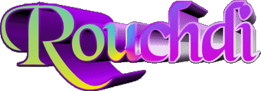 Rouchdi R MANN - Maghreb Muslim Vorname 