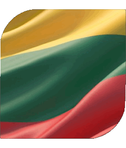Carré Lituanie Europe Drapeaux 