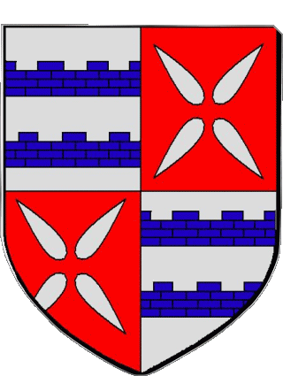 Wappen-Wappen MURET 31 Abteilungen - Städte Frankreich Fahnen 