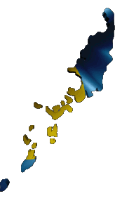 Karte Palau Ozeanien Fahnen 