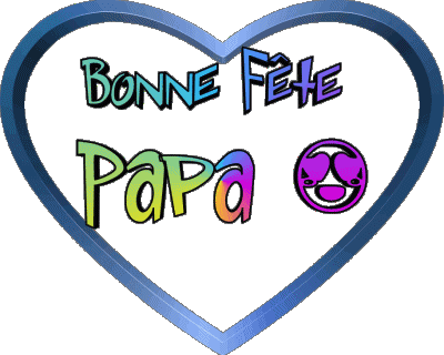 02 Bonne Fête Papa Francese Messagi 