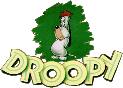 Droopy Logo Tex Avery Cartoni animati TV Film Multimedia 